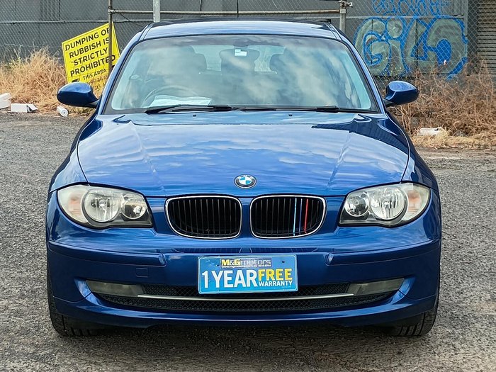 2007 BMW 1 Series 118i E87 Le Mans Blue