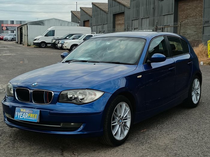 2007 BMW 1 Series 118i E87 Le Mans Blue