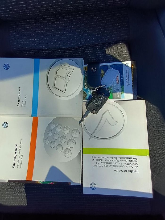 2013 Volkswagen Tiguan 132TSI Pacific 5N MY14 Four Wheel Drive Candy White