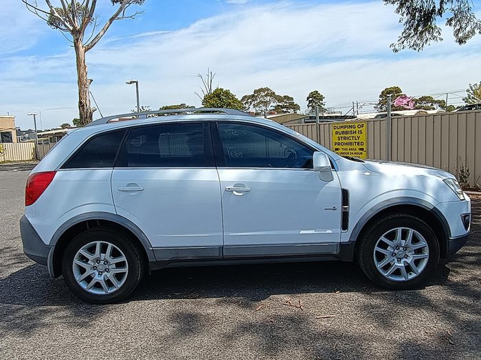 2013 Holden Captiva 5 CG Series II MY12 Pearl White