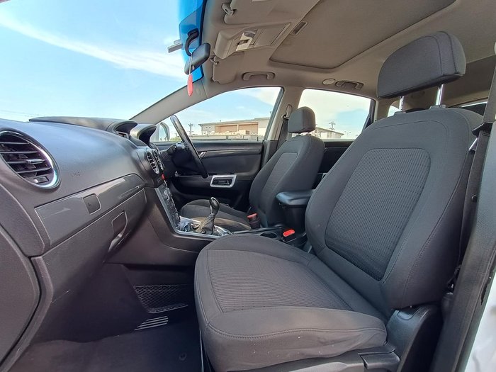 2013 Holden Captiva 5 CG Series II MY12 Pearl White