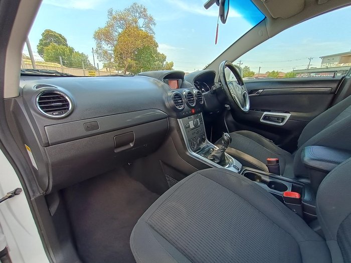 2013 Holden Captiva 5 CG Series II MY12 Pearl White