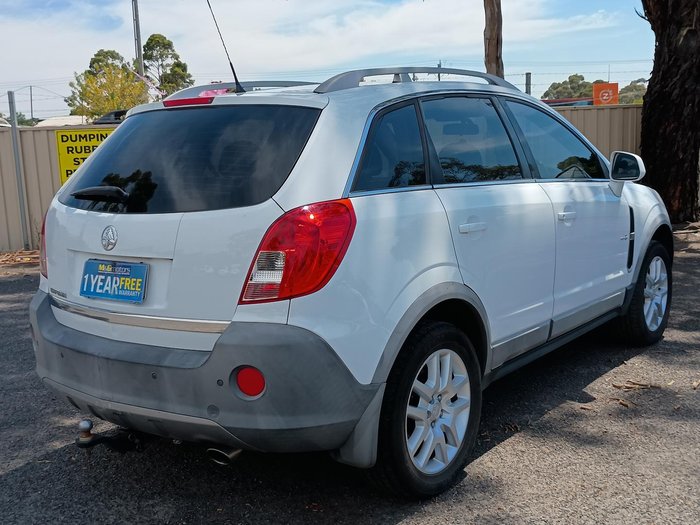 2013 Holden Captiva 5 CG Series II MY12 Pearl White