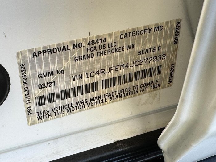 2018 Jeep Grand Cherokee Laredo