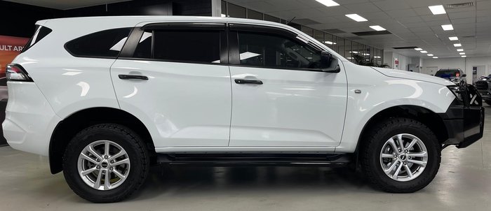 2021 Isuzu MU-X LS-M MY21 4X4 Dual Range Mineral White