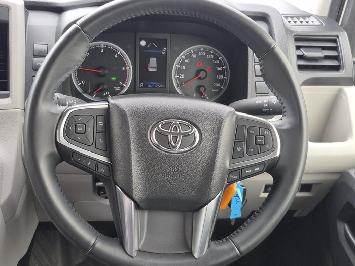 2022 Toyota Hiace Commuter GDH322R French Vanilla