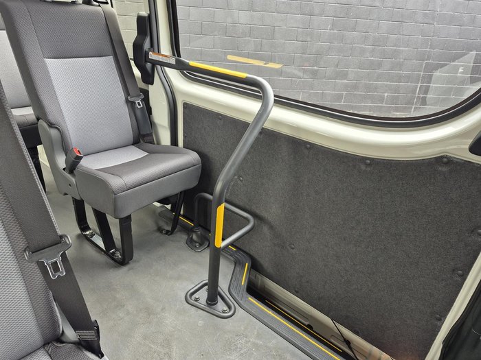 2022 Toyota Hiace Commuter GDH322R French Vanilla