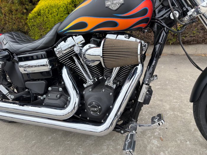 2014 HARLEY-DAVIDSON FXDWG WIDE GLIDE Black