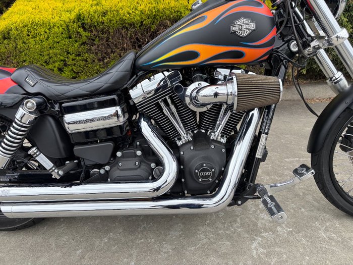 2014 HARLEY-DAVIDSON FXDWG WIDE GLIDE Black
