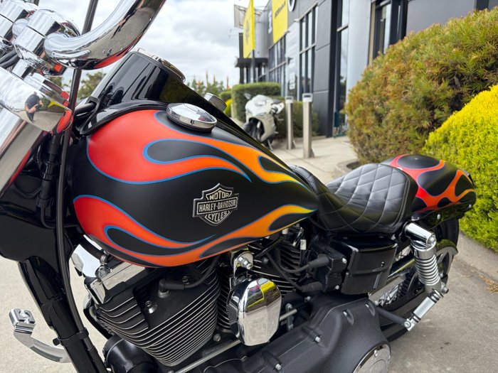 2014 HARLEY-DAVIDSON FXDWG WIDE GLIDE Black