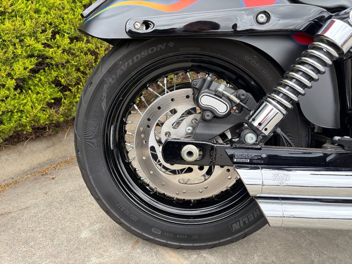 2014 HARLEY-DAVIDSON FXDWG WIDE GLIDE Black