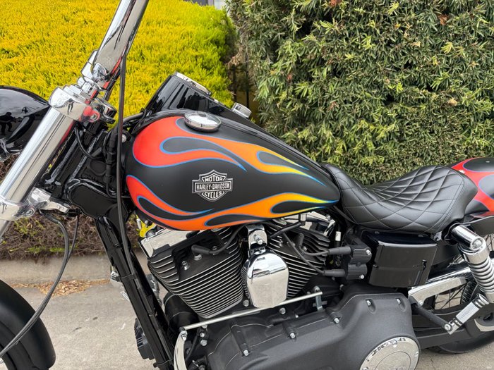 2014 HARLEY-DAVIDSON FXDWG WIDE GLIDE Black