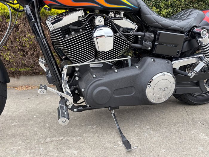 2014 HARLEY-DAVIDSON FXDWG WIDE GLIDE Black