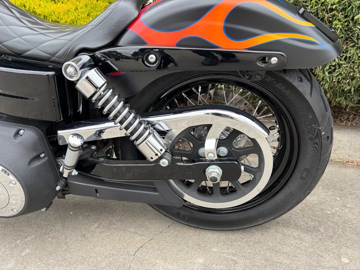 2014 HARLEY-DAVIDSON FXDWG WIDE GLIDE Black