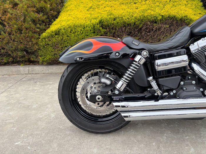 2014 HARLEY-DAVIDSON FXDWG WIDE GLIDE Black