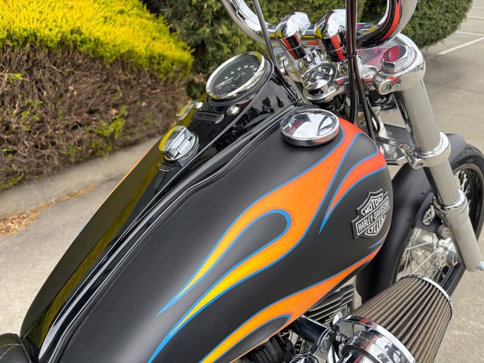 2014 HARLEY-DAVIDSON FXDWG WIDE GLIDE Black