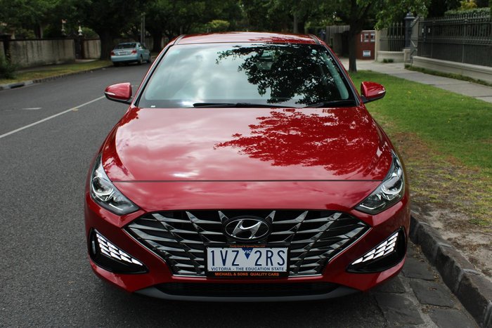 2022 Hyundai i30 Active PD.V4 MY22 Fiery Red