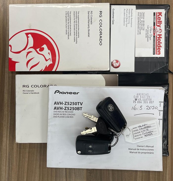 2013 Holden Colorado LT RG MY13 4X4 Dual Range Summit White