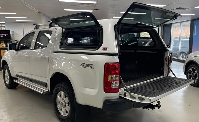 2013 Holden Colorado LT RG MY13 4X4 Dual Range Summit White
