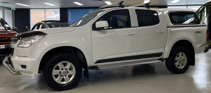 2013 Holden Colorado LT RG MY13 4X4 Dual Range Summit White
