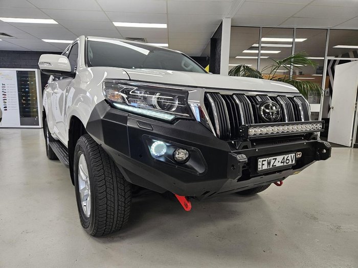 2023 Toyota Landcruiser Prado GXL GDJ150R 4X4 Dual Range Glacier White