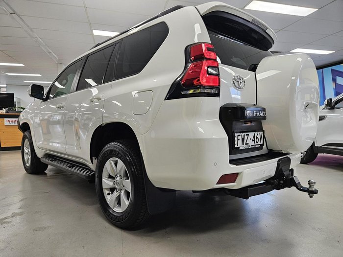 2023 Toyota Landcruiser Prado GXL GDJ150R 4X4 Dual Range Glacier White