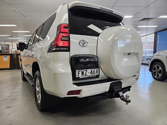 2023 Toyota Landcruiser Prado GXL GDJ150R 4X4 Dual Range Glacier White