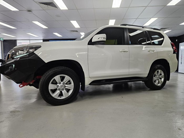 2023 Toyota Landcruiser Prado GXL GDJ150R 4X4 Dual Range Glacier White
