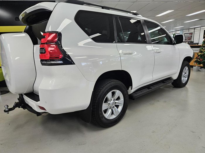 2023 Toyota Landcruiser Prado GXL GDJ150R 4X4 Dual Range Glacier White