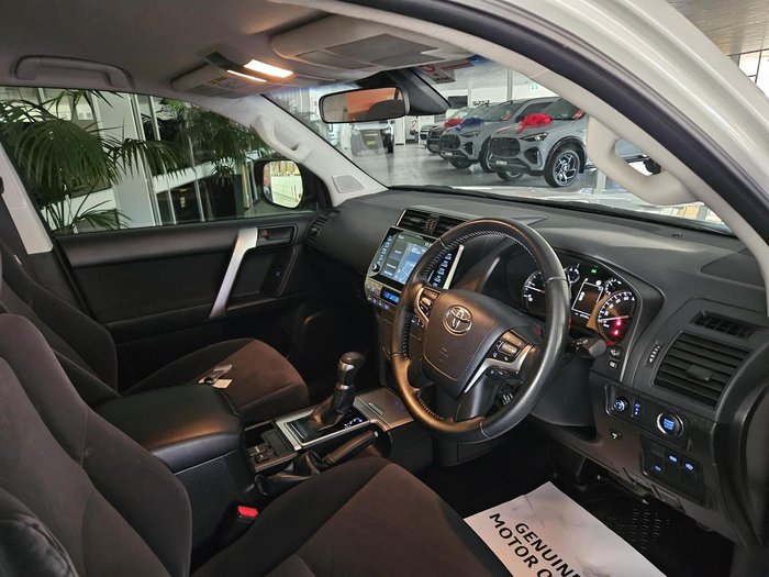 2023 Toyota Landcruiser Prado GXL GDJ150R 4X4 Dual Range Glacier White