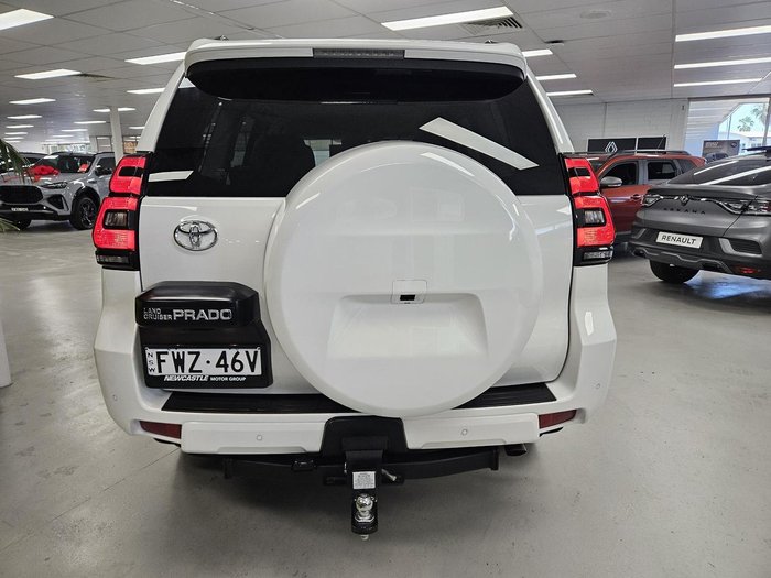 2023 Toyota Landcruiser Prado GXL GDJ150R 4X4 Dual Range Glacier White