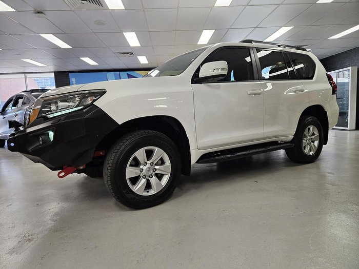 2023 Toyota Landcruiser Prado GXL GDJ150R 4X4 Dual Range Glacier White
