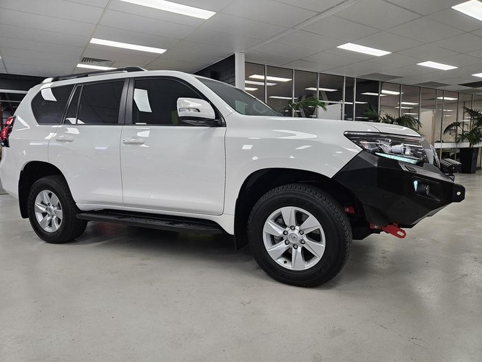 2023 Toyota Landcruiser Prado GXL GDJ150R 4X4 Dual Range Glacier White