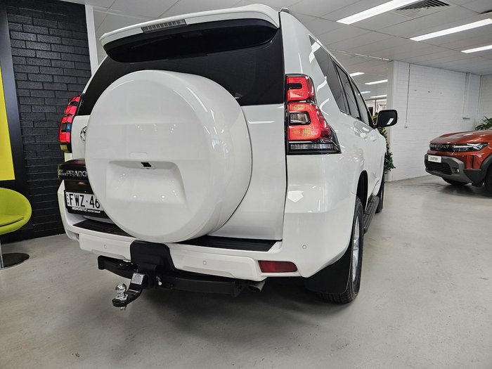 2023 Toyota Landcruiser Prado GXL GDJ150R 4X4 Dual Range Glacier White
