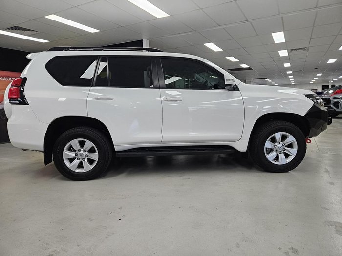 2023 Toyota Landcruiser Prado GXL GDJ150R 4X4 Dual Range Glacier White