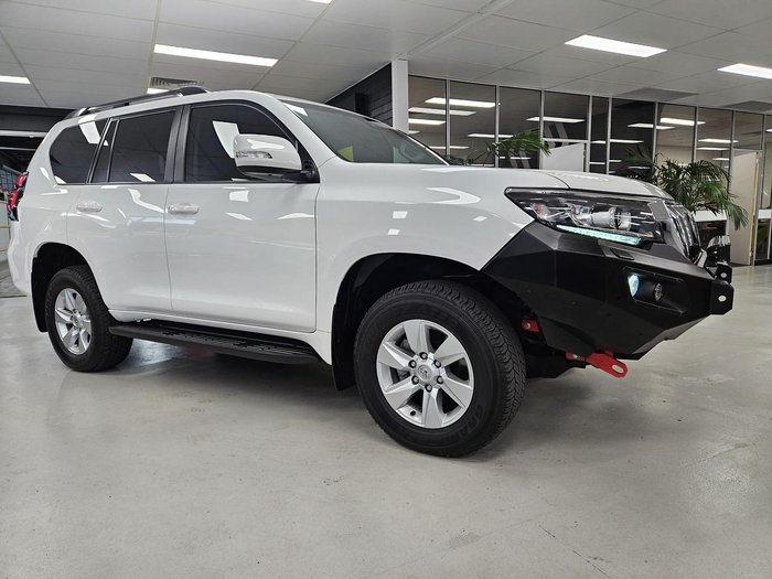 2023 Toyota Landcruiser Prado GXL GDJ150R 4X4 Dual Range Glacier White