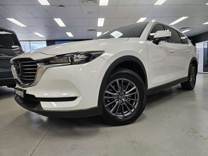 2021 Mazda CX-8 Sport KG Series AWD Snowflake White Pearl