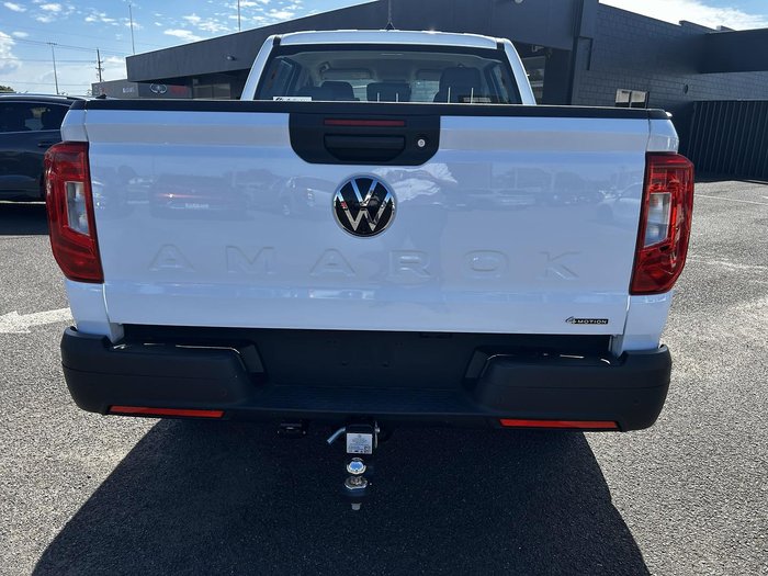 2025 Volkswagen Amarok TDI405 Core NF MY25 4X4 Dual Range Clear White