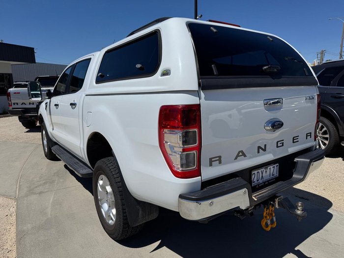 2017 Ford Ranger XLT PX MkII 4X4 Dual Range Frozen White