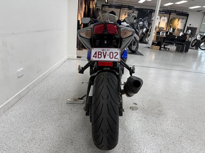 2010 Suzuki GSX-R600 Blue