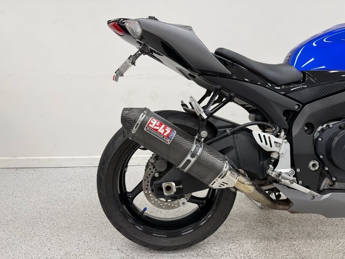 2010 Suzuki GSX-R600 Blue