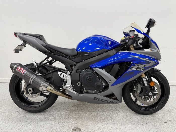2010 Suzuki GSX-R600 Blue