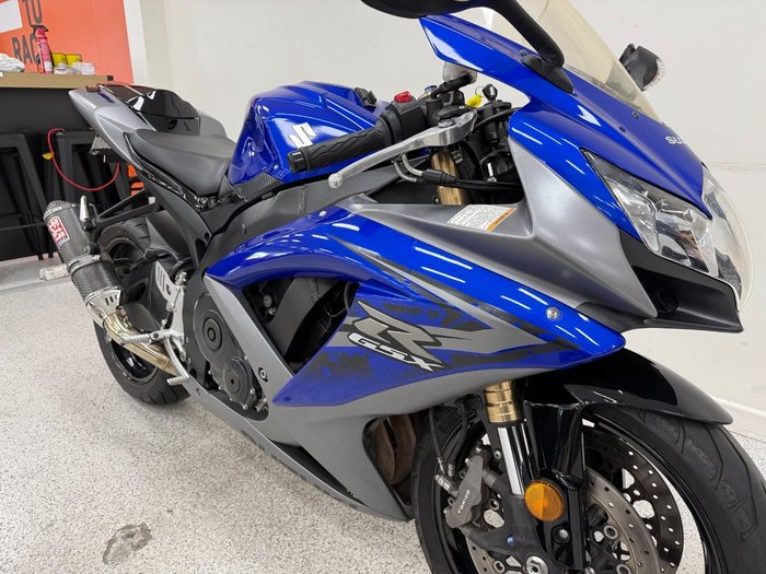 2010 Suzuki GSX-R600 Blue