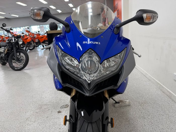 2010 Suzuki GSX-R600 Blue