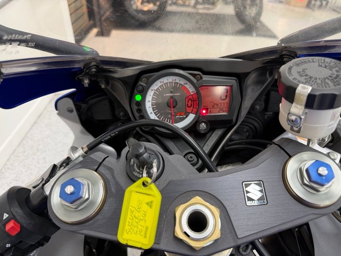 2010 Suzuki GSX-R600 Blue