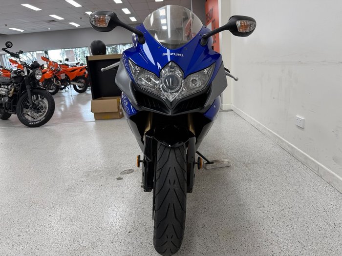 2010 Suzuki GSX-R600 Blue