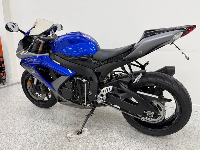 2010 Suzuki GSX-R600 Blue