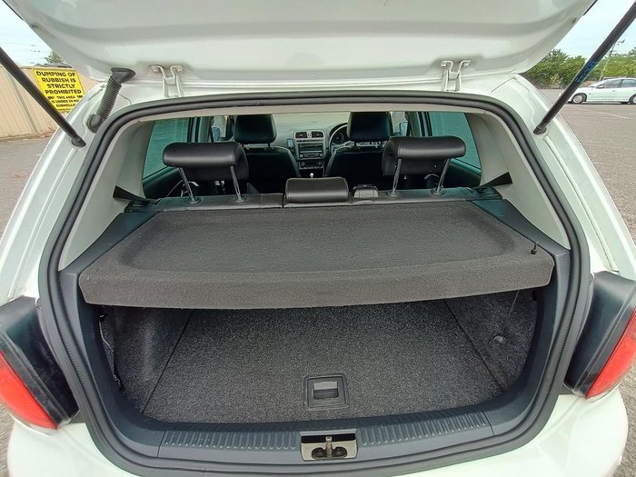 2012 Volkswagen Polo 77TSI Comfortline 6R MY12.5 Candy White