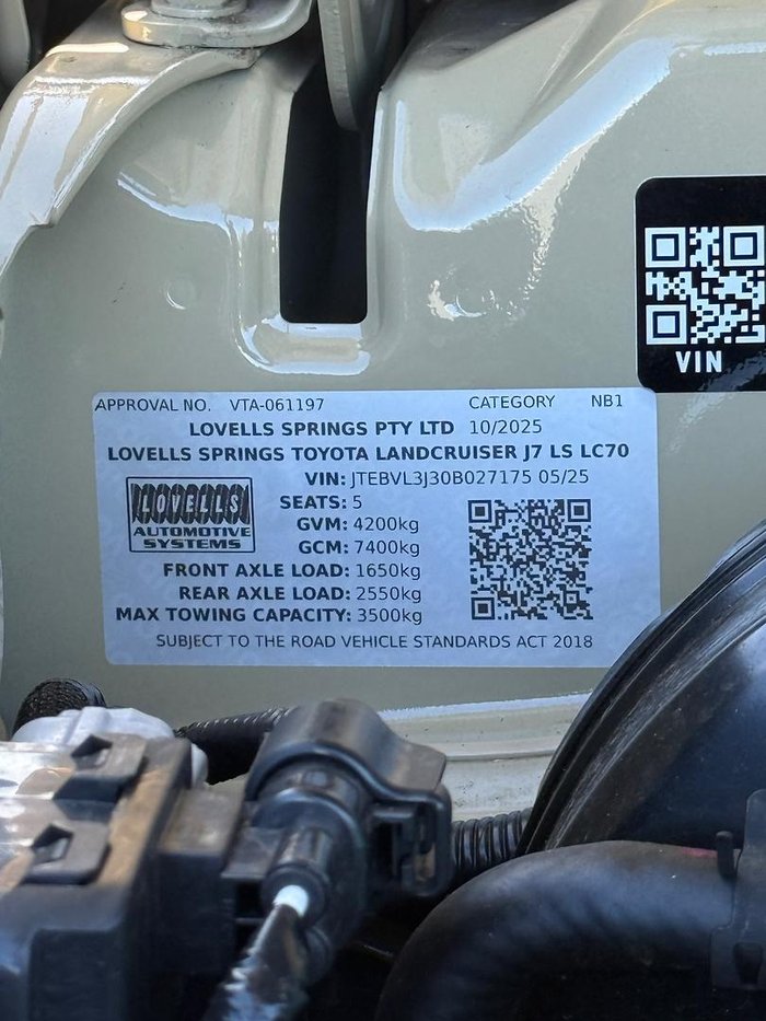 2025 Toyota Landcruiser GXL