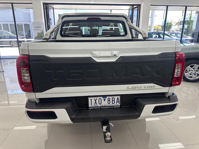 2022 LDV T60 Max PRO SK8C 4X4 Dual Range Blanc White